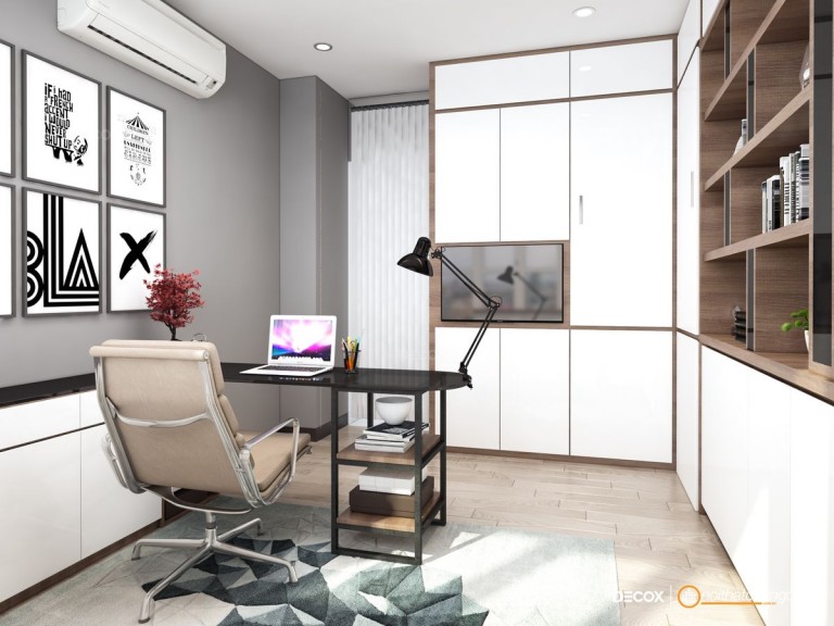 thiết kế nội thất chung cư 40m2 - anh Tùng 6