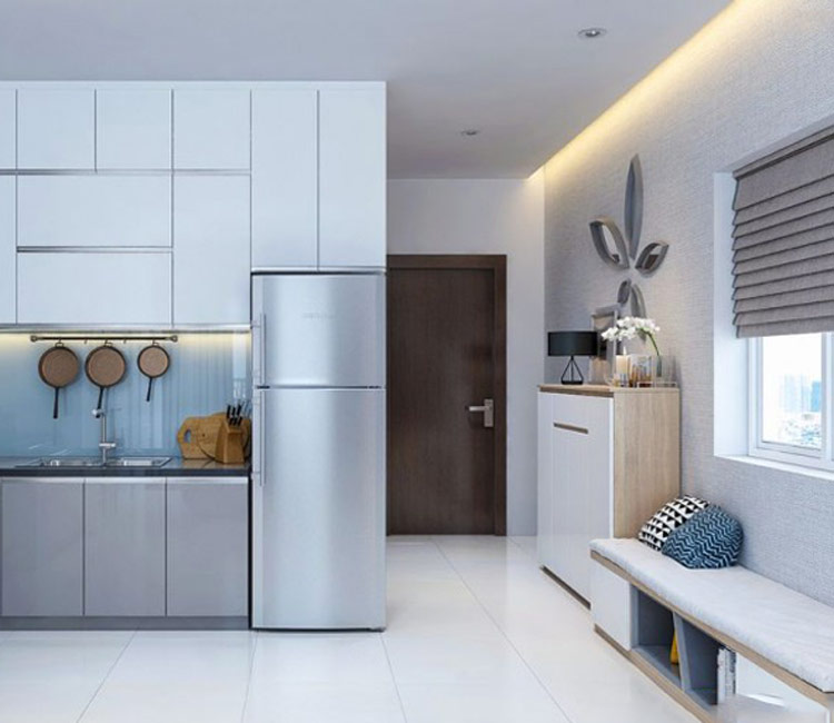 thiết kế nội thất chung cư 60m2 - anh Dũng 15
