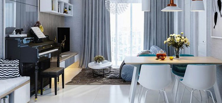 thiết kế nội thất chung cư 60m2 - anh Dũng 19