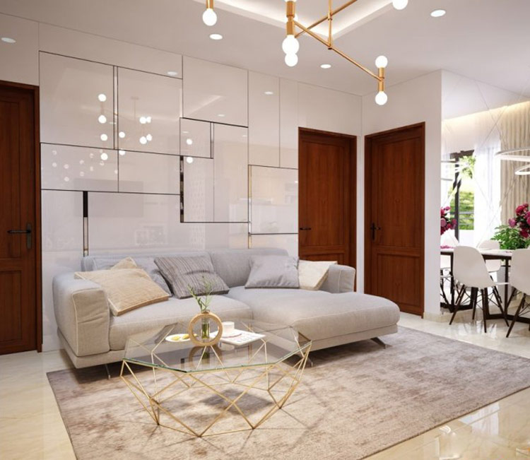 thiết kế nội thất chung cư 60m2 - anh minh 3