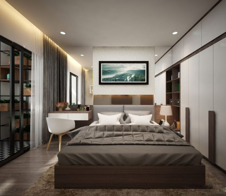 thiết kế nội thất chung cư 60m2 - anh minh 9