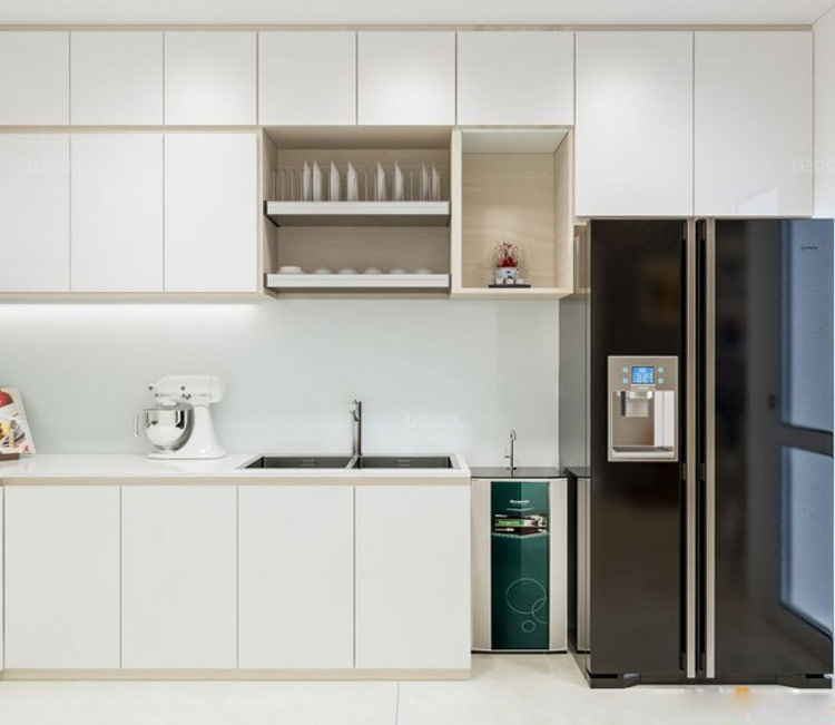 Thiết kế nội thất chung cư 60m2 Anh Trí 11