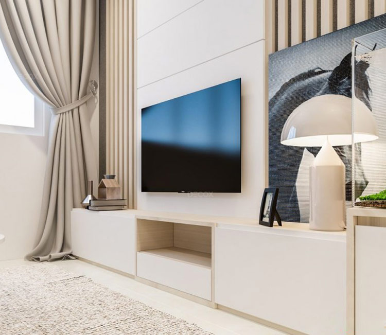 Thiết kế nội thất chung cư 60m2 Anh Trí 6