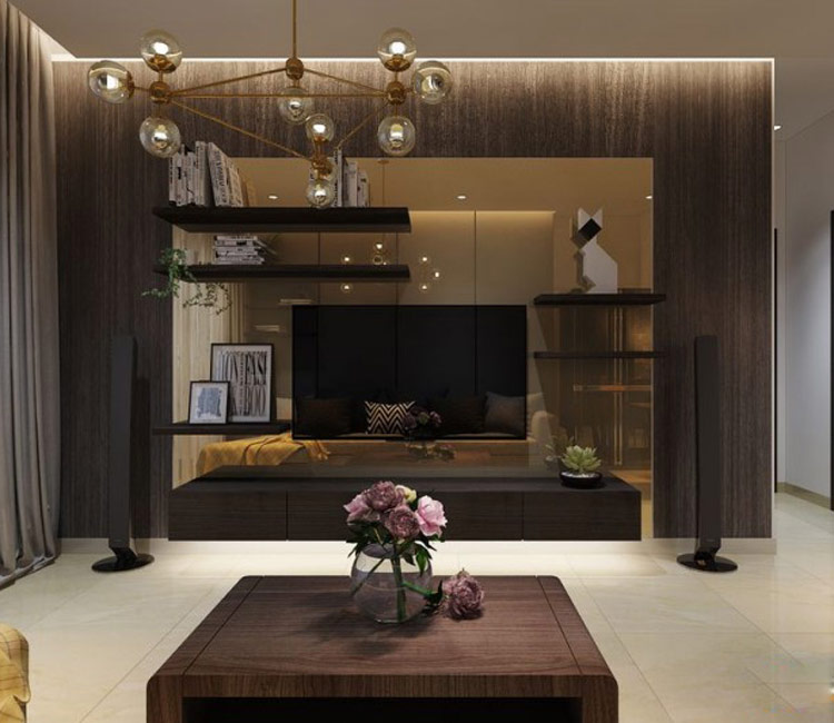 thiết kế nội thất chung cư 65m2 - anh bách 1