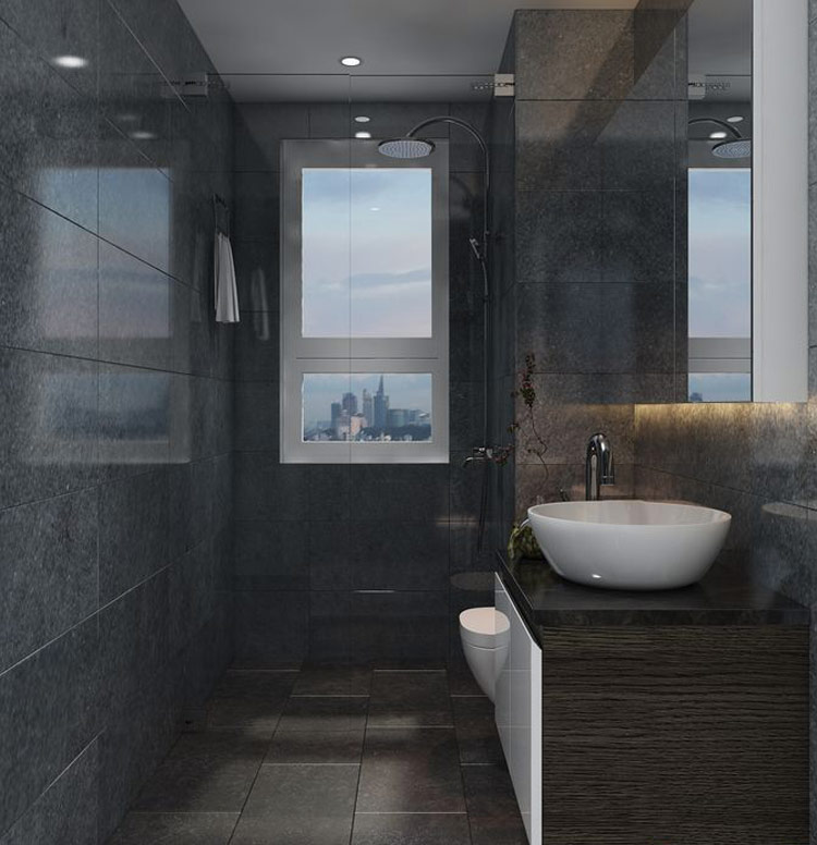 thiết kế nội thất chung cư 65m2 - anh bách 12