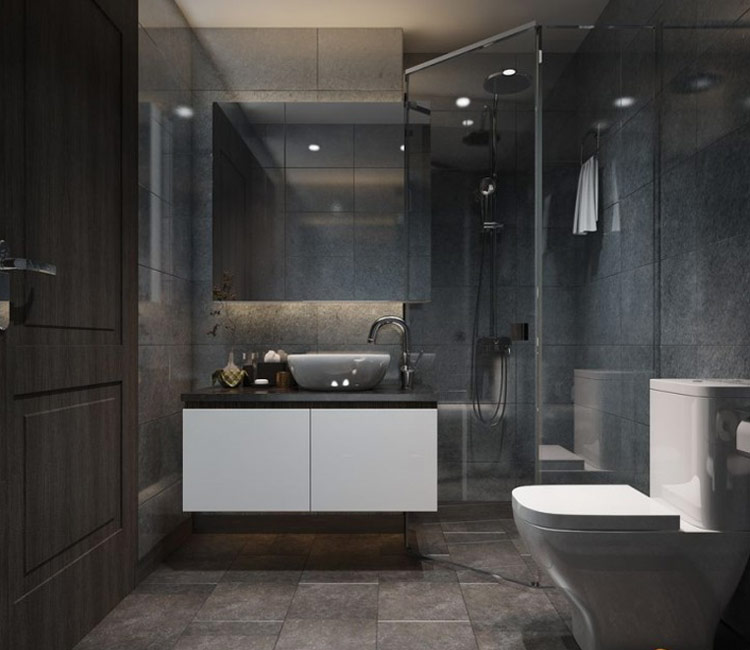 thiết kế nội thất chung cư 65m2 - anh bách 14