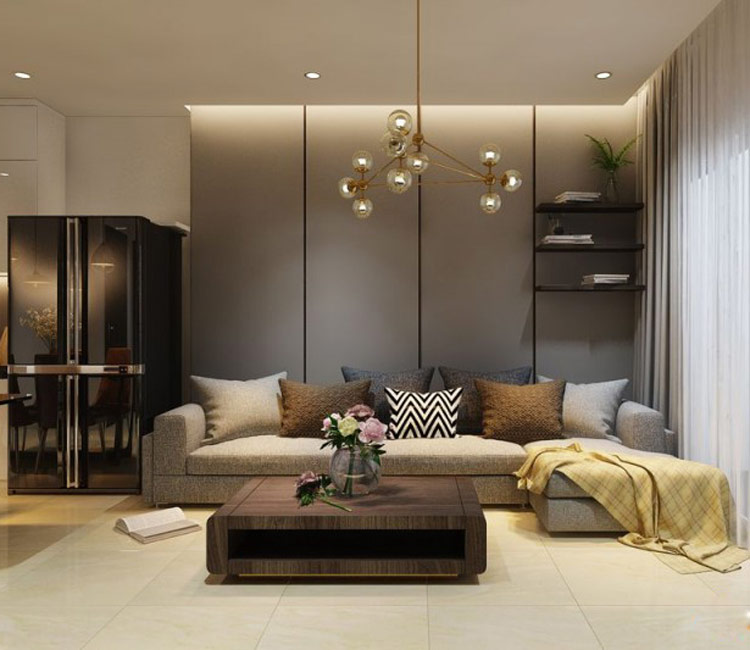 thiết kế nội thất chung cư 65m2 - anh bách 2