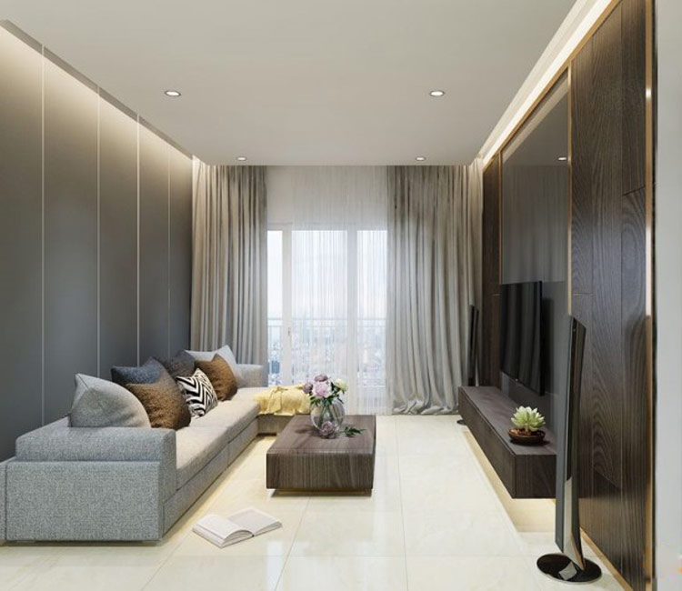 thiết kế nội thất chung cư 65m2 - anh bách 20