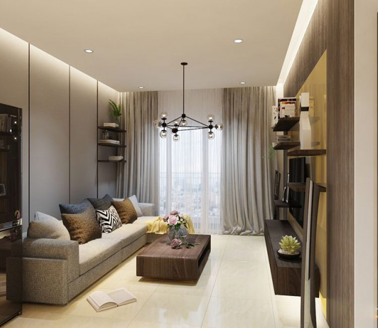 thiết kế nội thất chung cư 65m2 - anh bách 4