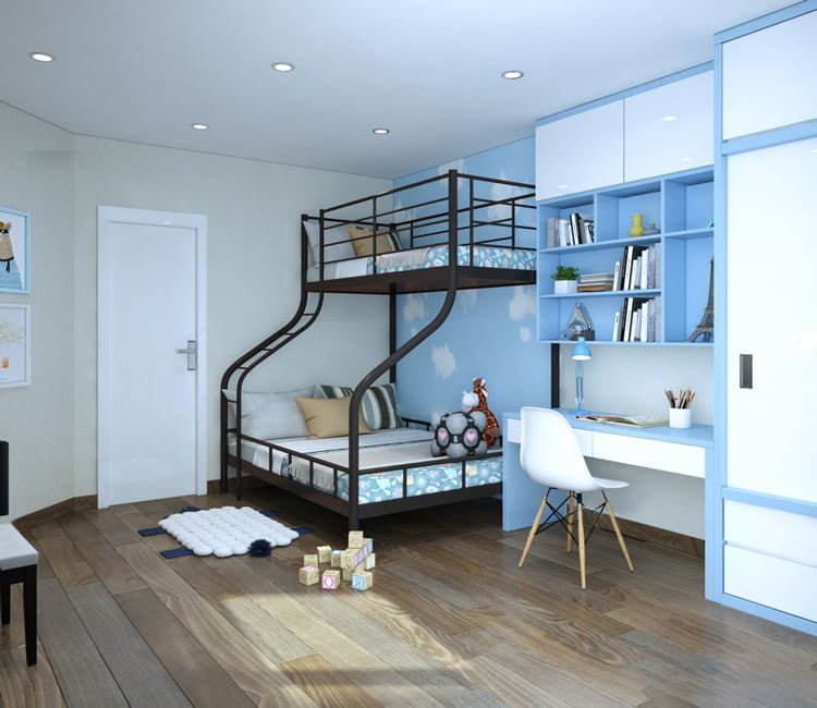 Thiết kế nội thất chung cư Văn Khê - anh Bình 10