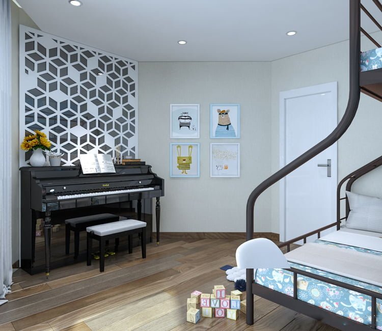 Thiết kế nội thất chung cư Văn Khê - anh Bình 12