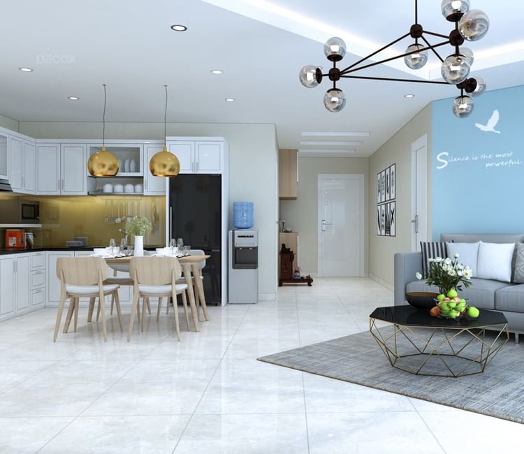 Thiết kế nội thất chung cư Văn Khê - anh Bình 18