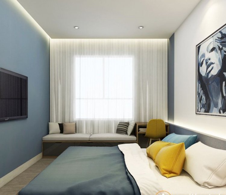 Thiết kế nội thất chung cư 110m2 The Garden - anh Phú 10