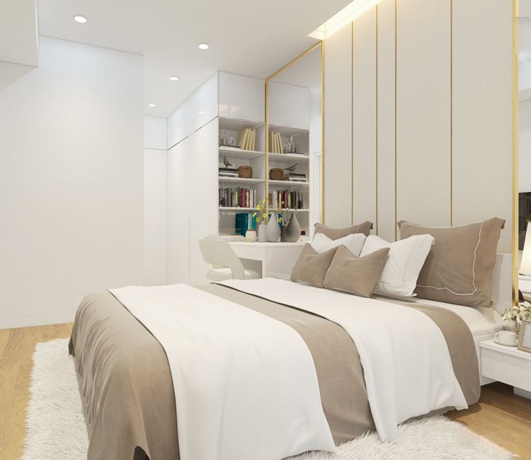 Thiết kế nội thất chung cư 65m2 Trung Hòa Nhân Chính - anh Cường 7