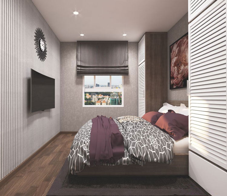 Thiết kế nội thất chung cư 70m2 HP Landmark - anh Đức 3