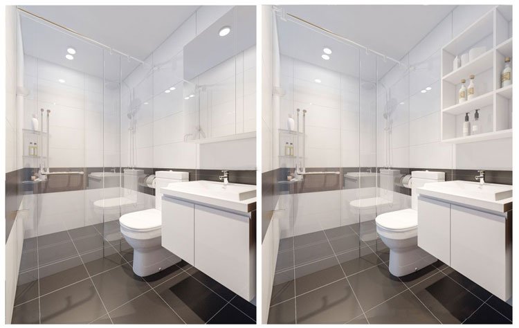Thiết kế nội thất chung cư 75m2 Diamond House - chị Ngọc 14