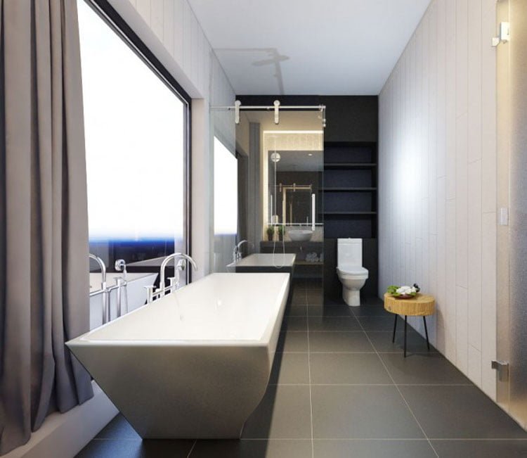 Thiết kế nội thất chung cư 77m2 Center Point - anh Quang 5