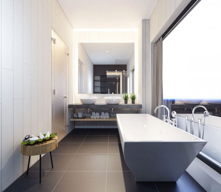 Thiết kế nội thất chung cư 77m2 Center Point - anh Quang 3