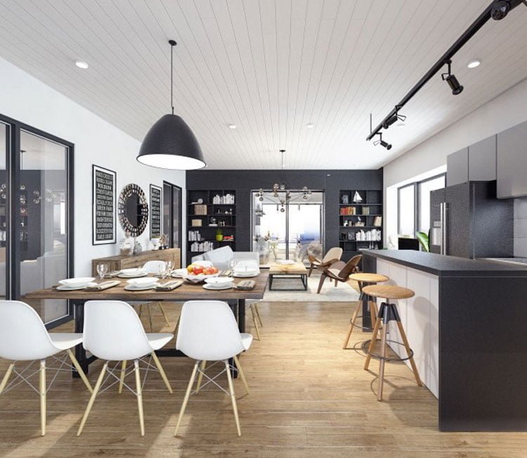 Thiết kế nội thất chung cư 77m2 Center Point - anh Quang 7