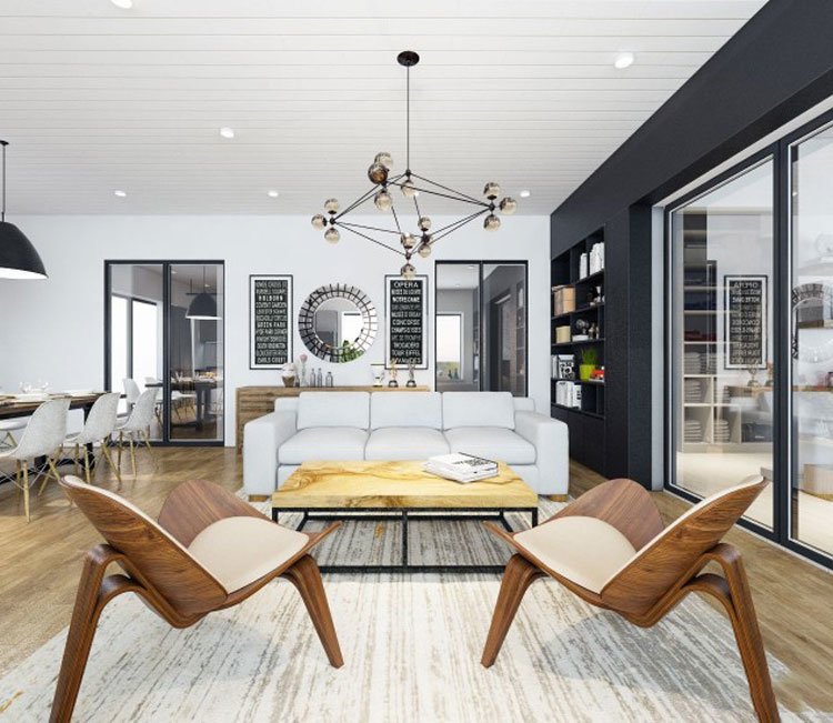 Thiết kế nội thất chung cư 77m2 Center Point - anh Quang 9