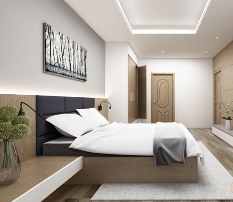 Thiết kế nội thất chung cư 78m2 FLC - chị Minh 13