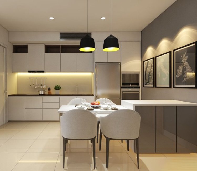Thiết kế nội thất chung cư 83m2 HH3 Linh Đàm - anh Đức 12