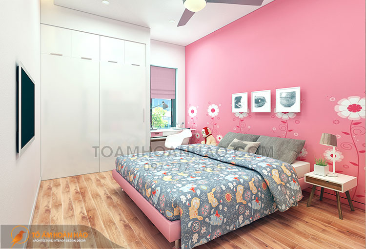 Dự án: Chị Hương - Đường 31 - Khu đô thị Gamuda 15 Thiết kế mở cho căn phòng không bí bách, chật chội