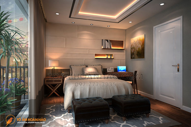 Dự án: Anh Hưng - Hạ Long 19 Phòng ngủ với thiết kế mở nhìn ra ban công xanh mát