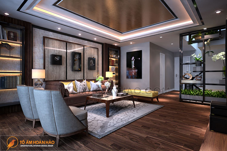 Dự án: Anh Hưng - Hạ Long 4 Cách phối hợp màu sắc thông minh với những điểm nhấn màu sắc nổi bật