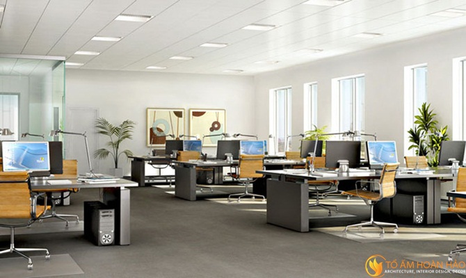 Thiết kế nội thất văn phòng hợp phong thuỷ để làm ăn thực sự phát đạt