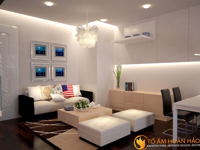TỔ ẤM HOÀN HẢO - Chuyên thiết kế nội thất chung cư từ dễ đến khó 1 chuyenthietkenoithatchungcu1