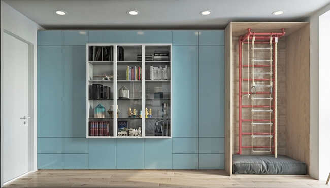 thiết kế nội thất nhà nhỏ - phòng ngủ