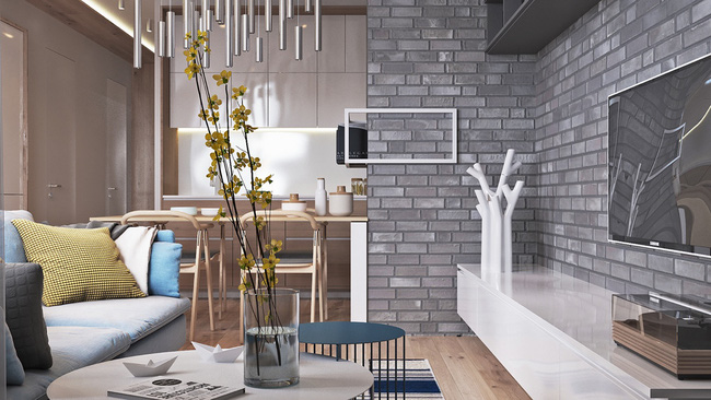 thiết kế nội thất nhà nhỏ - phòng khách