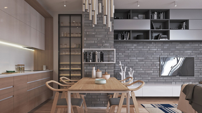 thiết kế nội thất nhà nhỏ - phòng ăn