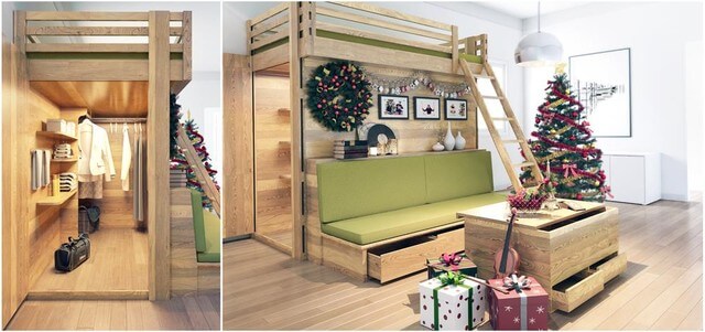 Thiết kế nội thất thông minh - giải pháp sống hiện đại 6 thiết kế nội thất thông minh sáng tạo