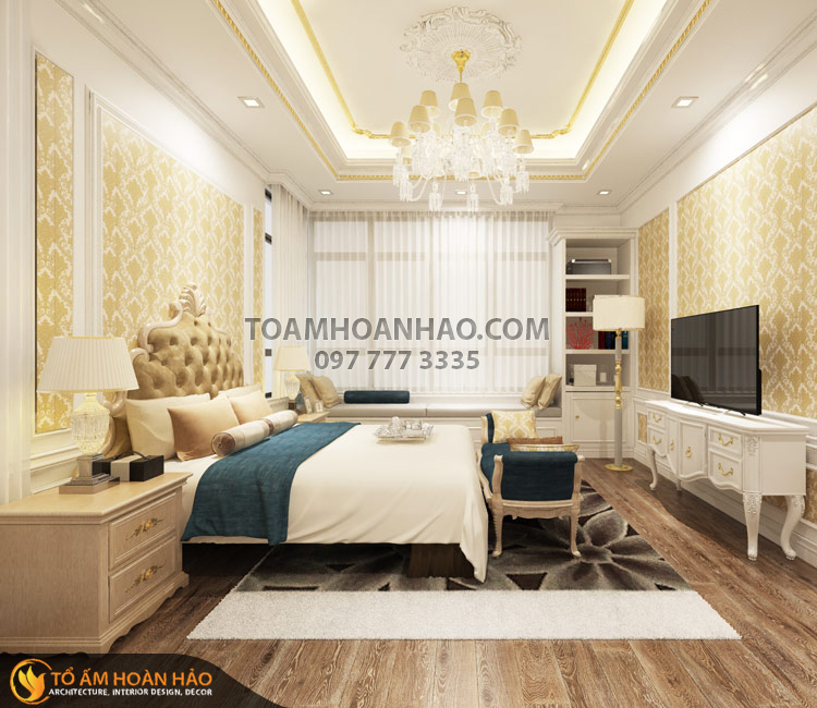 Dự án: Chú Thấu - Số 70 - Đường 3/3 - Khu đô thị Gamuda 6 thiet-ke-thi-cong-noi-that-biet-thu-chu-thau-gamda-6