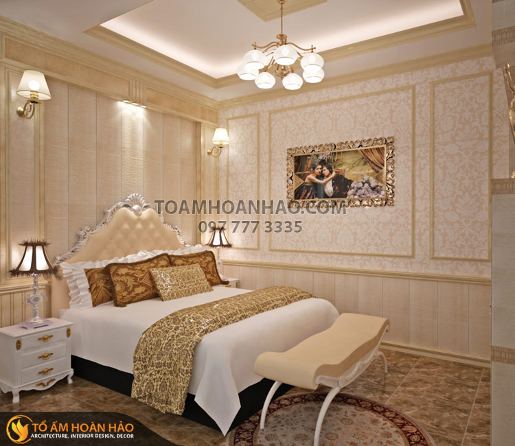 Dự án: Chị Thủy - Biệt thự cao cấp - KĐT Splendora 6 thiet-ke-thi-cong-noi-that-chi-thuy-6