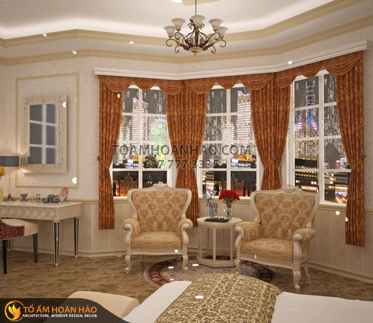 Dự án: Chị Thủy - Biệt thự cao cấp - KĐT Splendora 4 thiet-ke-thi-cong-noi-that-chi-thuy-4