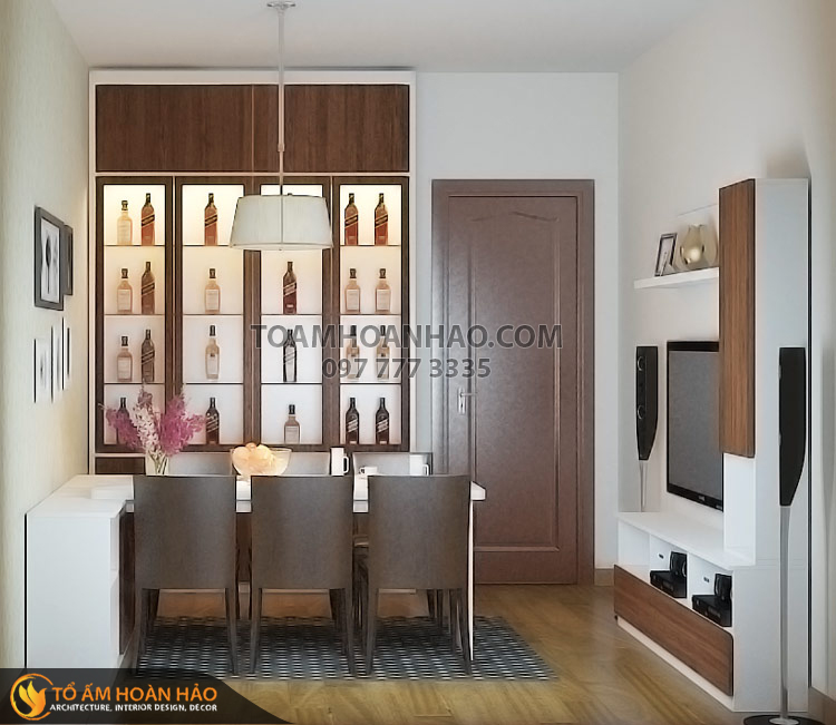Dự án: Anh Khánh - M3&M4 - Nguyễn Chí Thanh - Đường Nguyễn Chí Thanh - Phường Láng Hạ - Quận Đống Đa - Hà Nội 5 thiet-ke-thi-cong-noi-that-chung-cu-anh-khanh-7