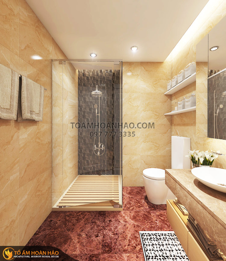 Dự án: Chị Tâm - Phòng 1802 - Chung cư cao cấp VP2 bán đảo Linh Đàm - Hoàng Mai - Hà Nội 13 thiet-ke-tthi-cong-chung-cu-linh-dam-chi-tam-13