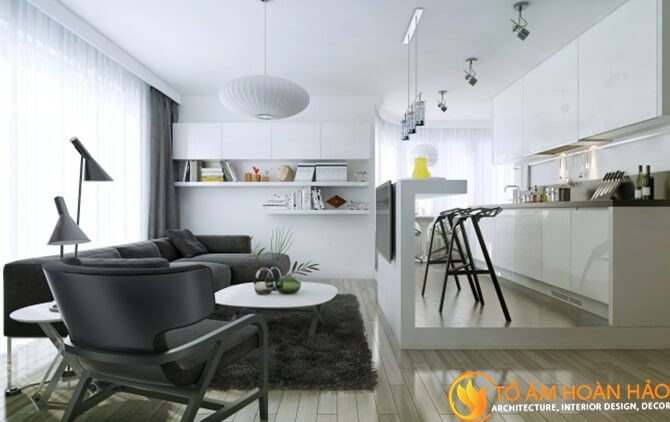 Tư vấn thiết kế nội thất căn hộ chung cư nhỏ hết sức quan trọng 4 tuvanthietkenoithatcanhocungcu4