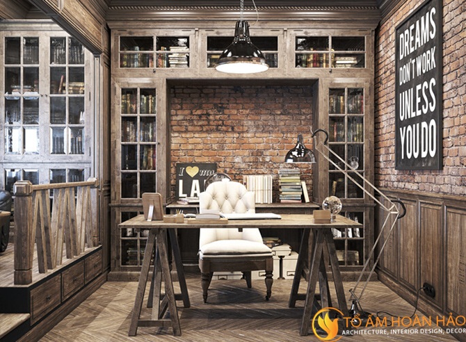 Tư vấn thiết kế nội thất chung cư theo phong cách vintage 1 uvanthietkenoithatchungcu3