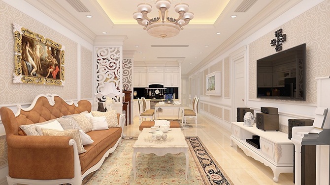 Những mẫu thiết kế nội thất chung cư Royal City đẹp "nao lòng" 2