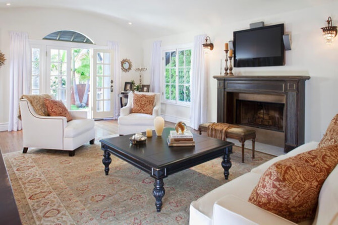 thi công nội thất tân cổ điển sang trọng, ấn tượng