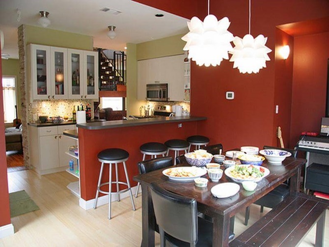 phòng bếp thi công nội thất chung cư giá rẻ