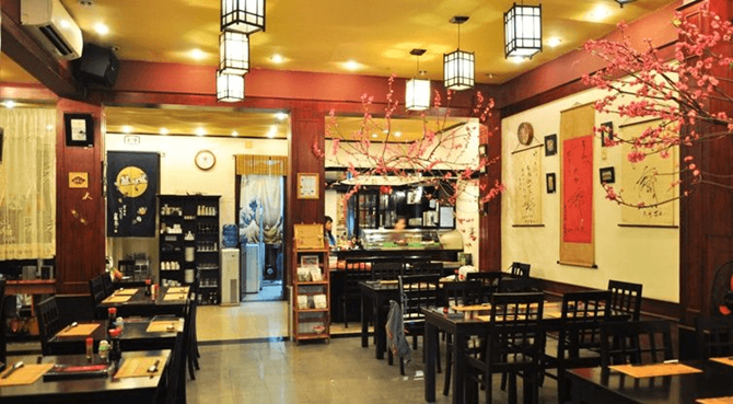 thi công nội thất nhà hàng 1