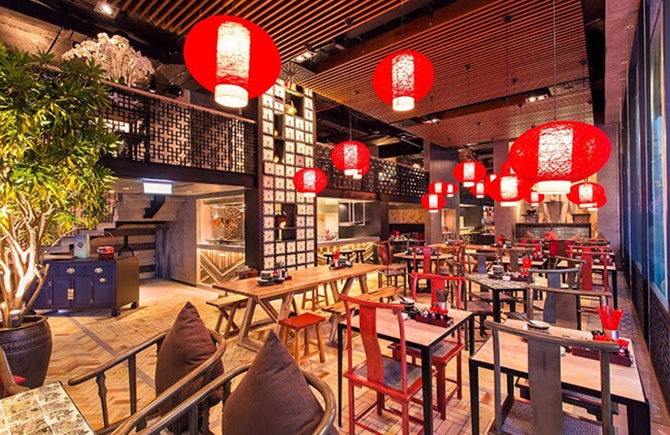 thi công nội thất nhà hàng 2