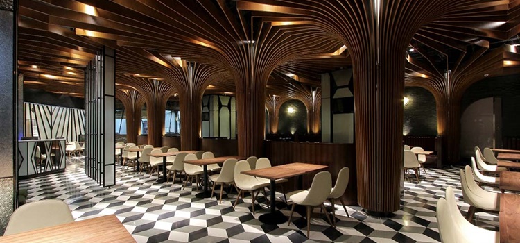 thi công nội thất nhà hàng