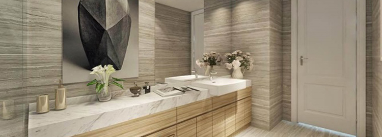 thi công nội thất phòng tắm đẹp