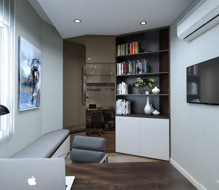 thiết kế nội thất chung cư 44m2 - anh Dương 5